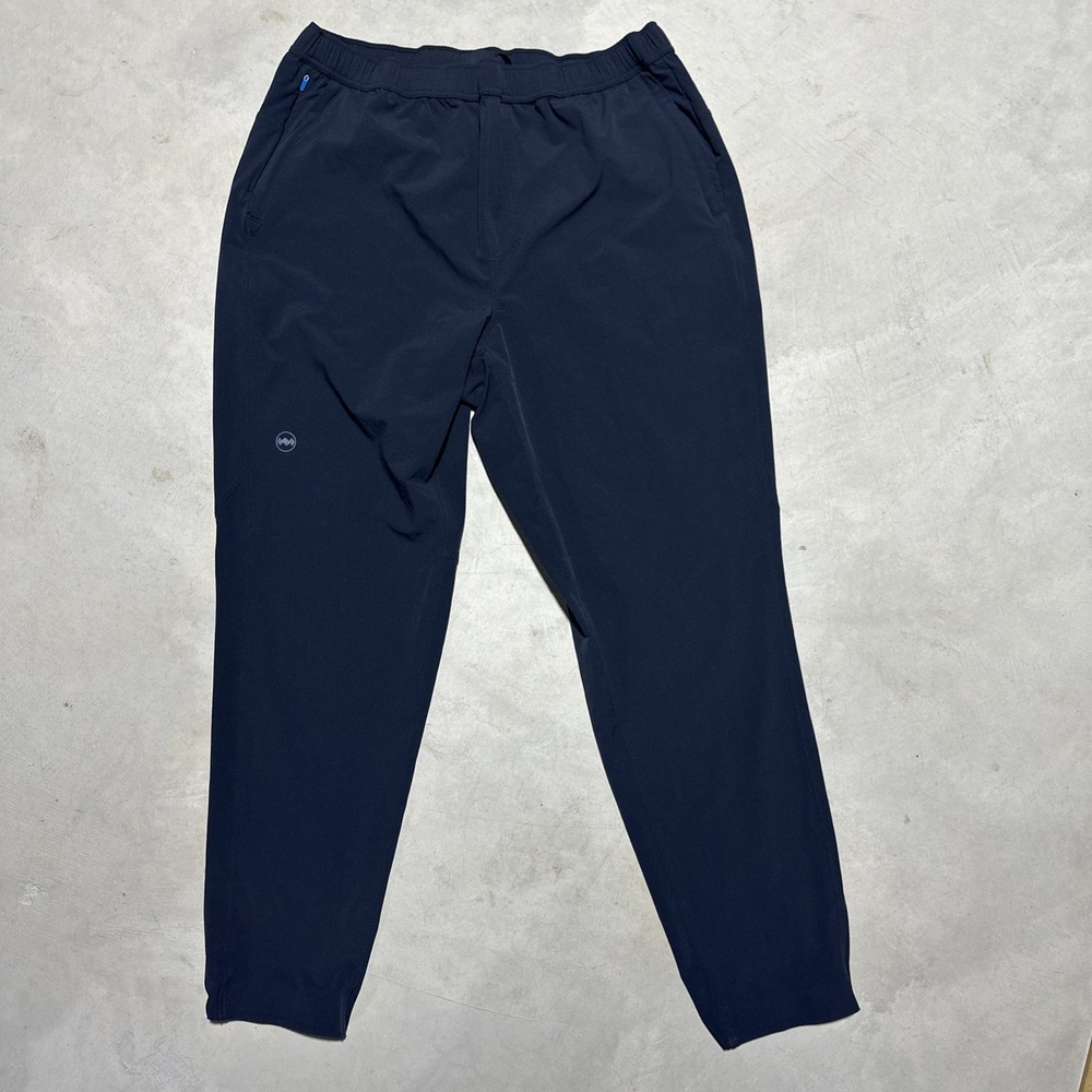 Janji Men's SZ Large Transit Tech Running Pants Black Athletic Gym Joggers